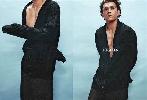 Tom Holland Strikes a Pose in Prada Campaign.